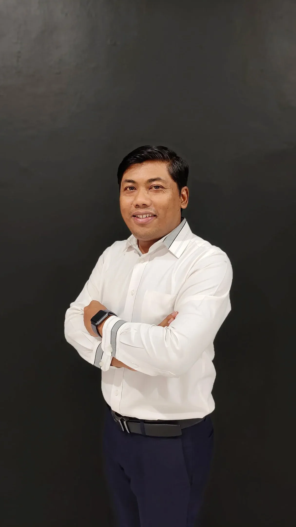 Portrait of Sutinnarto, S.I.Kom., M.I.Kom